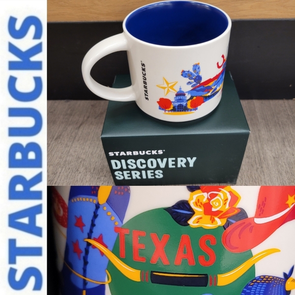 Starbucks NEW Discovery Series Texas 14oz Coffee Mug - Picture 2 of 12